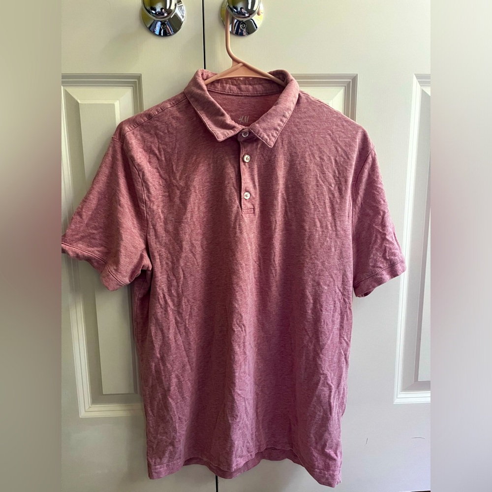Men’s Pink Polo